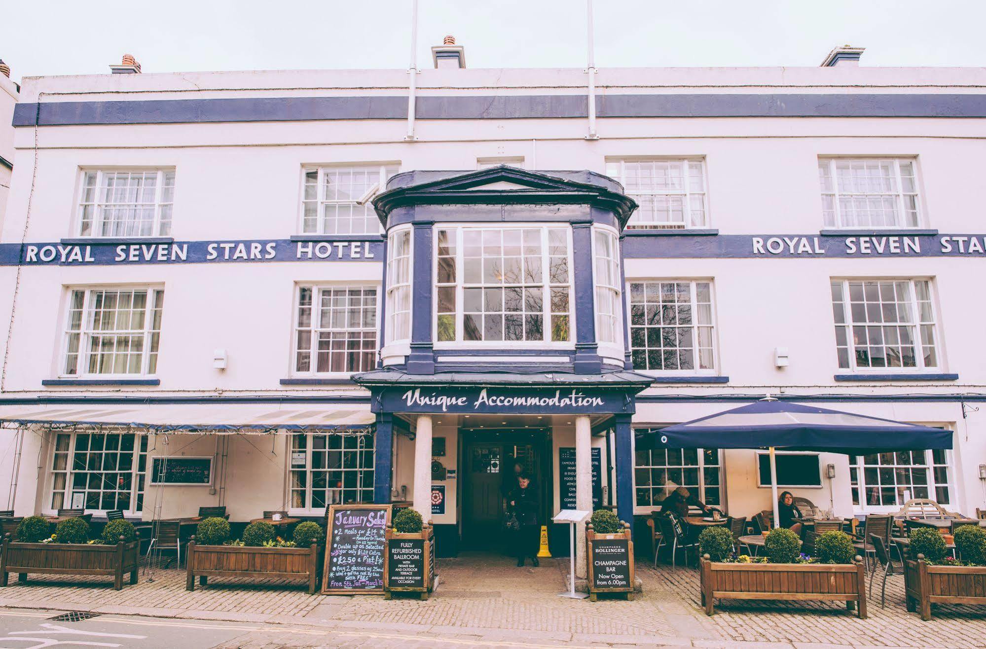 Royal Seven Stars Hotel Totnes Buitenkant foto